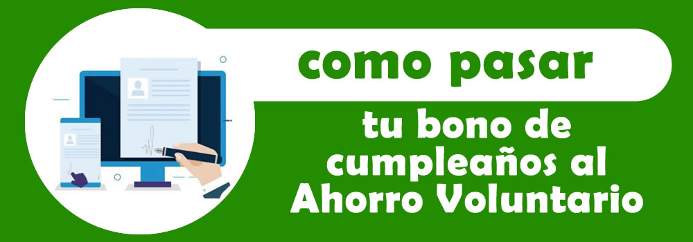 Bono a Ahorro Voluntario