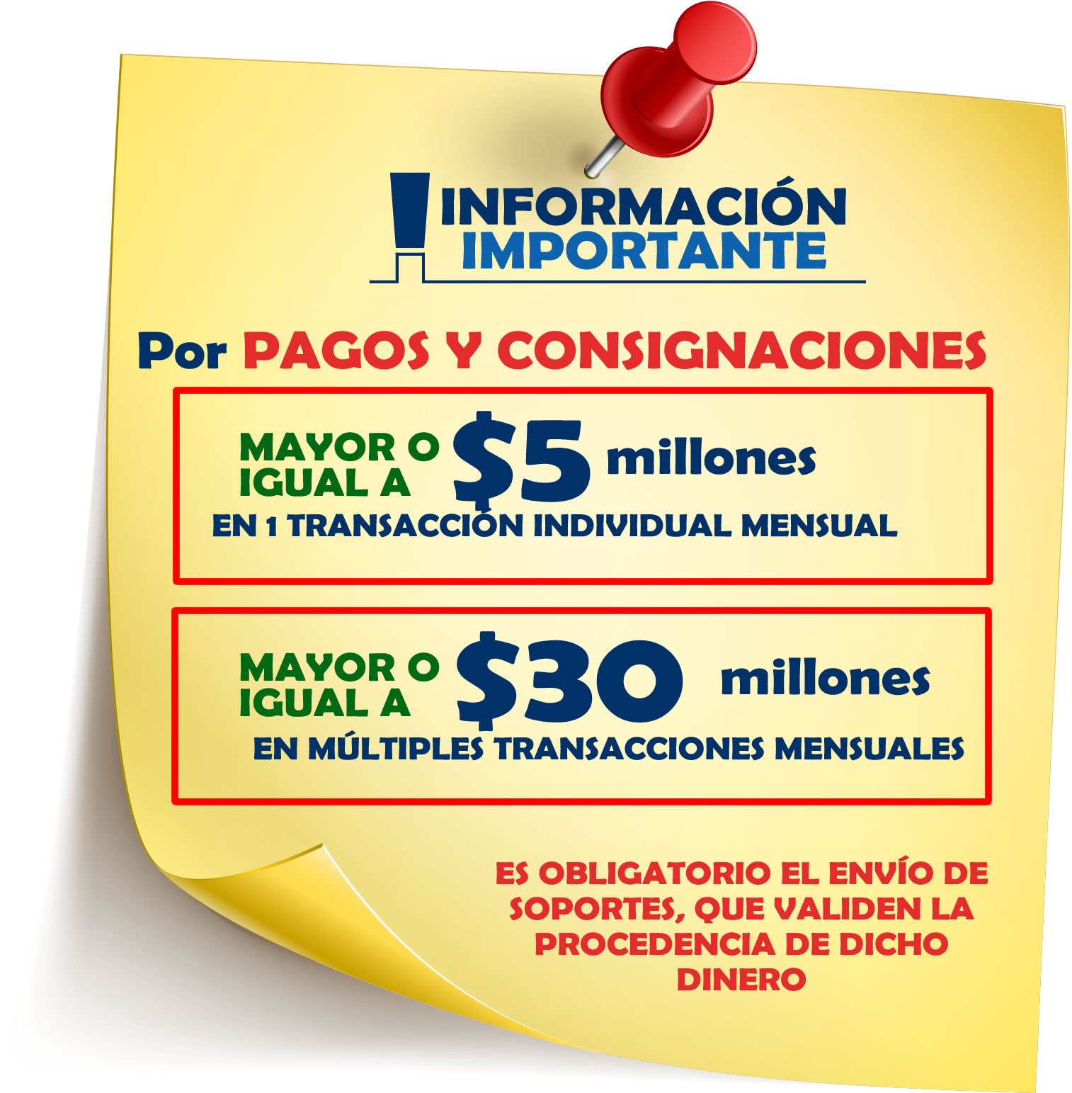 soportes de pagos