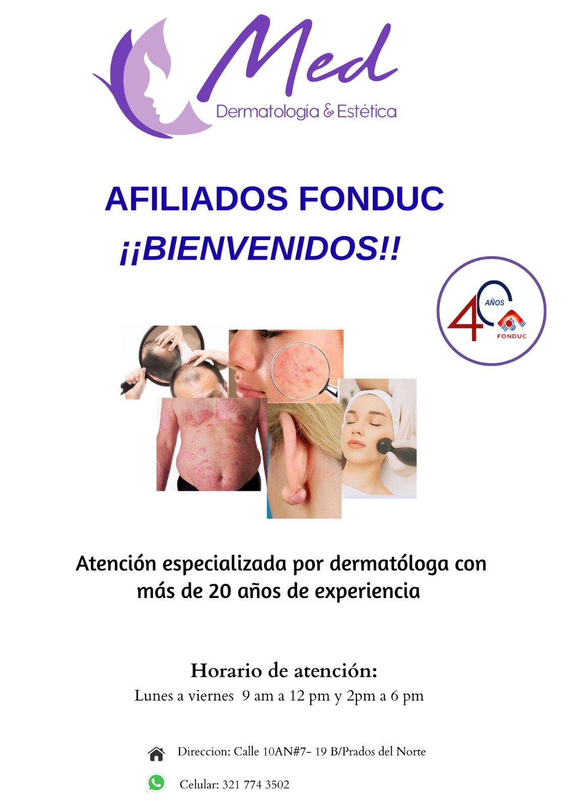LOGO FONDUC DERMATOLOGIA